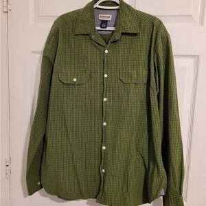 Magellan outdoors men's long sleeve button up shirt